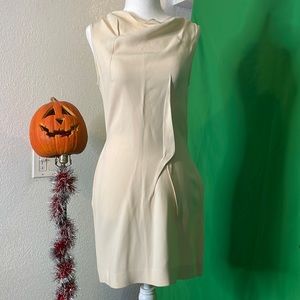 Roland Mouret French designer silk crepe dress